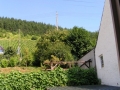 Blick vom Eßzimmer